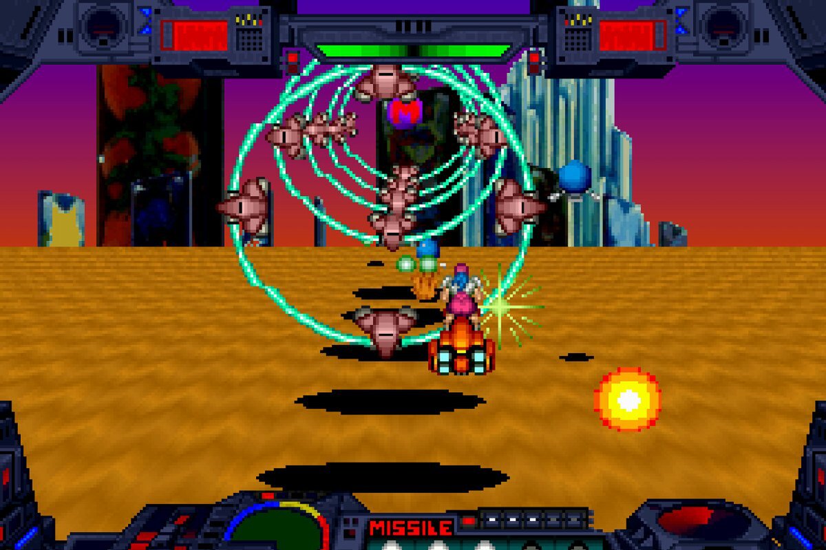 ASCII.jp：ナムコの『バーニングフォース』が「アーケードアーカイブス