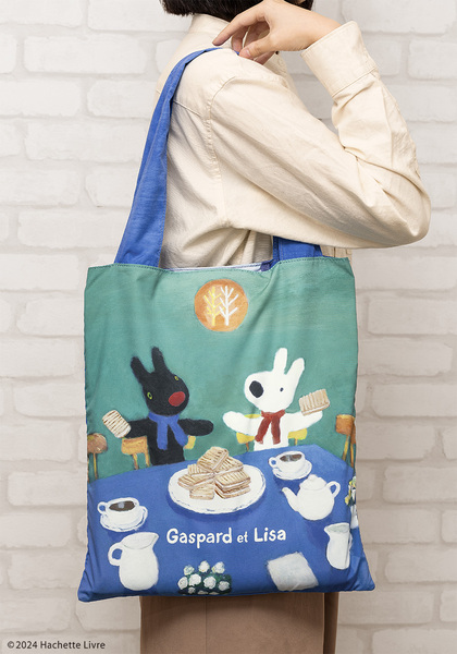 ASCII.jp：【注目】「リサとガスパール」とコラボしたトートバッグが