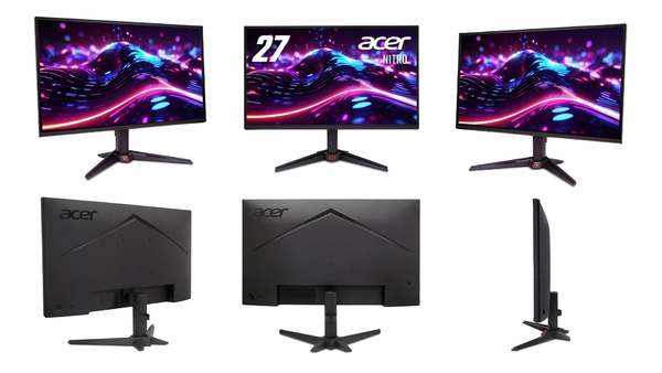 ASCII.jp：Acer、新型ゲーミングモニター2機種発表｜27型WQHD