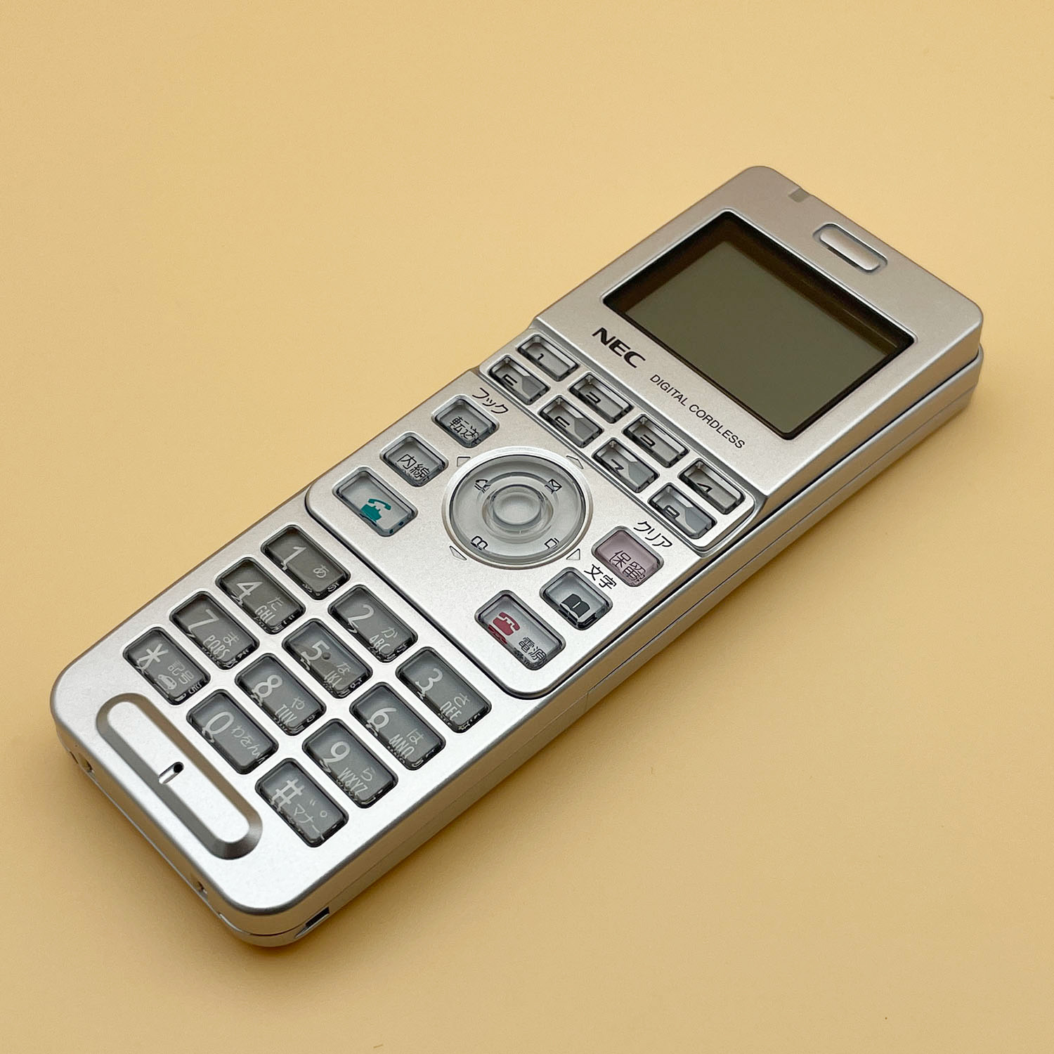 明日の工事 / NEC IP8D-8PS-3 8ボタンデジタルコードレス電話機