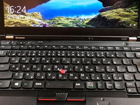 Lenovo ThinkPad X230 i7 16GB(最強最速) SSD(新品480GB) 12.5