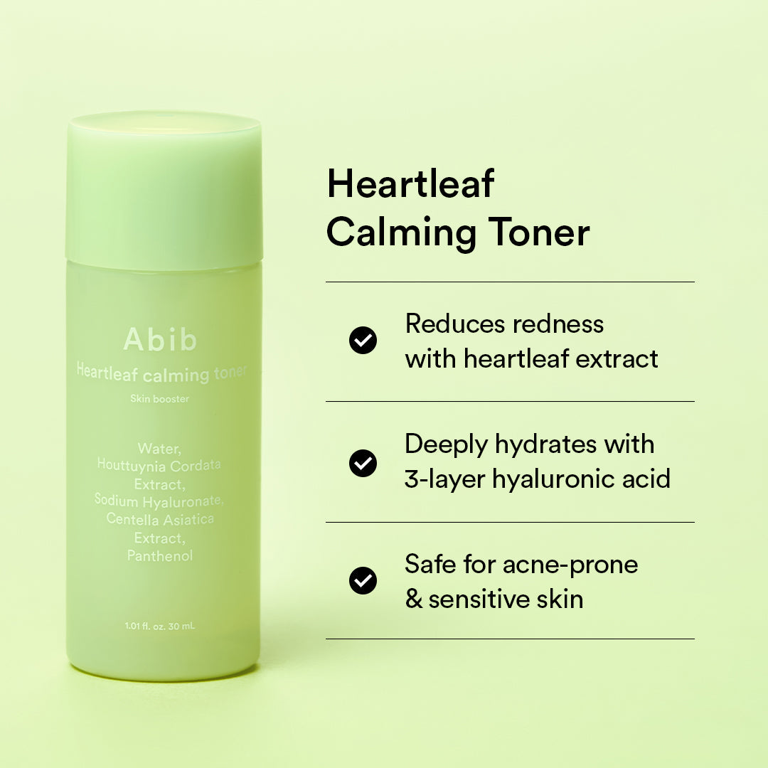 Abib Heartleaf Calming Trial Kit – AsiaBeautyMall