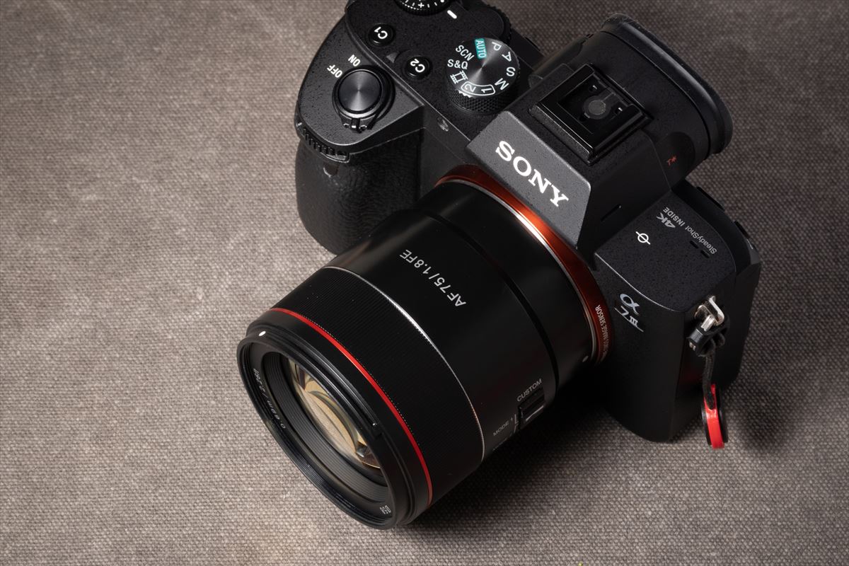 SAMYANG AF 75fmm F1.8 FE SAMYANG AF 75fmm F1.8 FE サムヤン SONY E