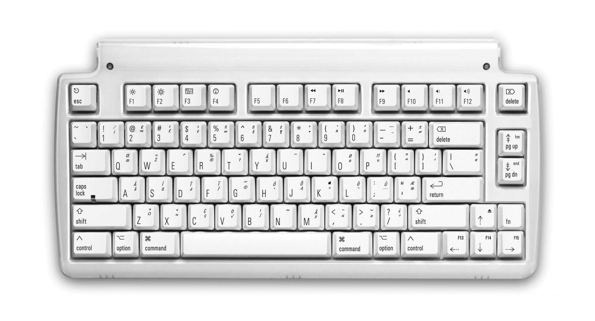 Matias Mini Tactile Pro for Mac | Compact Mechanical Keyboard