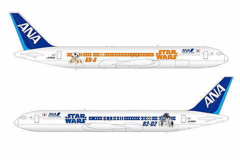 ANA、「STAR WARS ANA JET」の国内線専用機を11月22日に就航 初便は