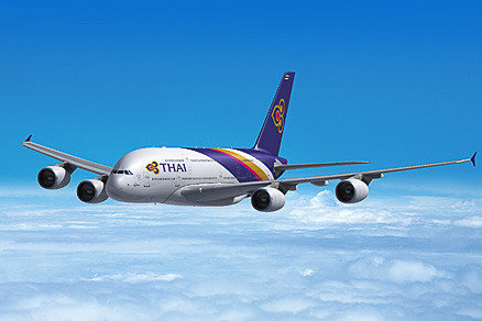タイ国際航空、エアバス A380-800型機をセントレア～バンコク線に期間