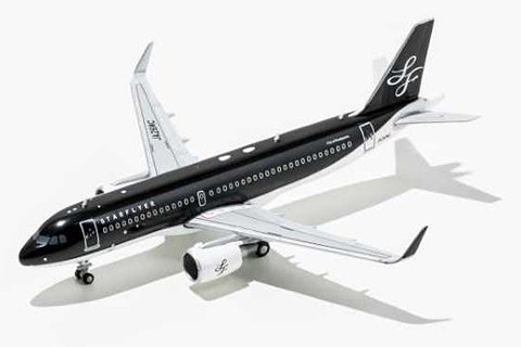 スターフライヤー、国際線機材「JA26MC」のモデルプレーンを2月1日から