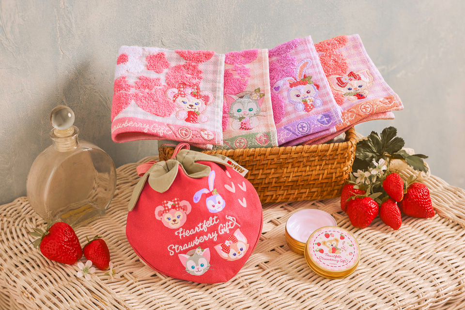 ダッフィー＆フレンズのハートフェルト・ストロベリーギフト、詳細発表