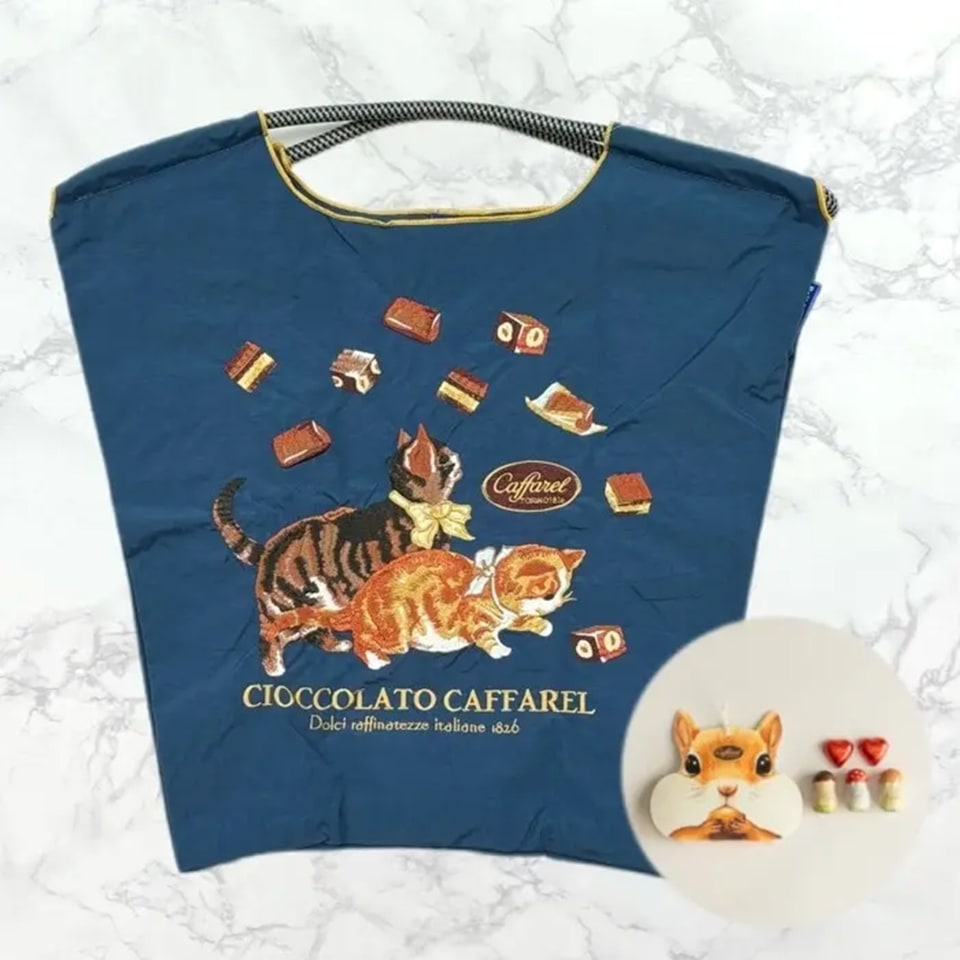 Ball&Chain×カファレル、チョコレートと猫の刺繍がかわいいコラボ