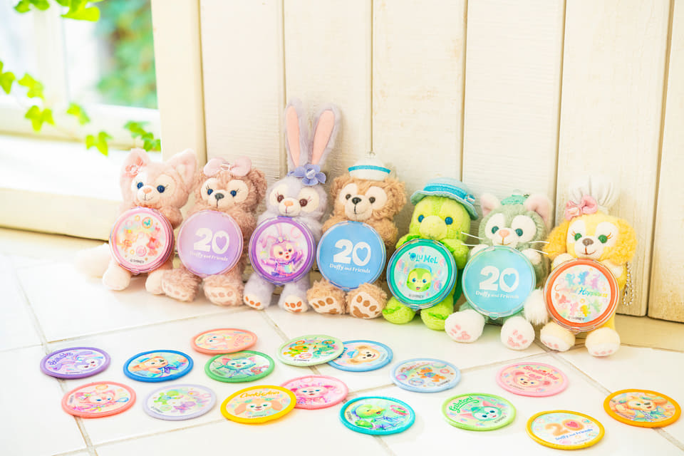 ダッフィー＆フレンズ20周年：カラフルハピネス」グッズ詳細発表