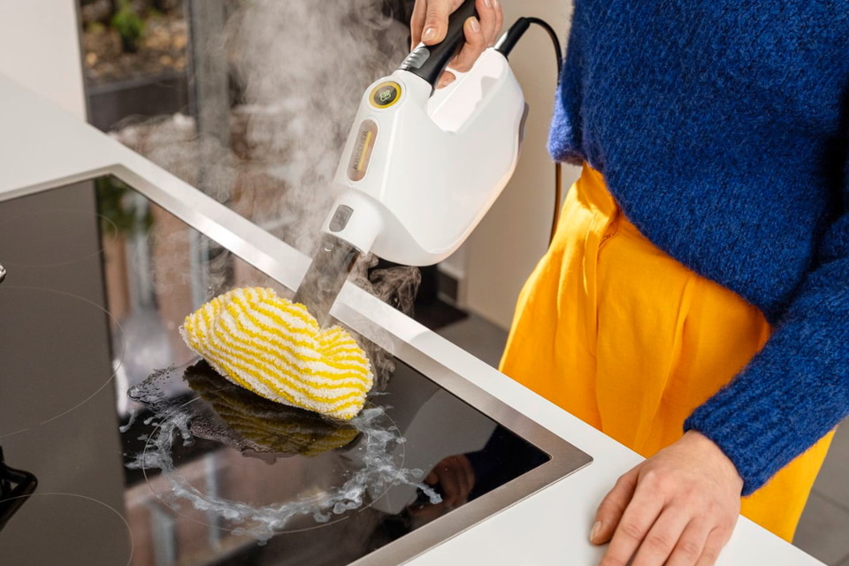 ケルヒャー、洗剤なしですぐ使えるハンディスチーマー「SC 1 Multi