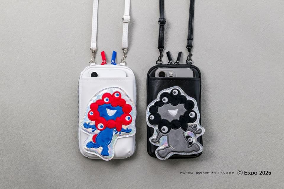 黒ミャクミャク」スマホポシェットが12月に発売！ 予約注文スタート