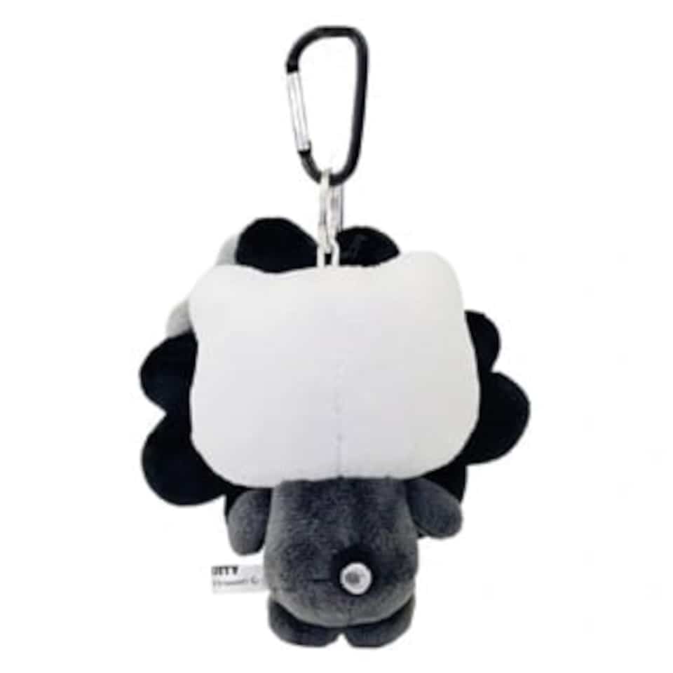 ポムポムプリン ブラック ミャクミャクぬいぐるみBCカラビナ 黒ミャク