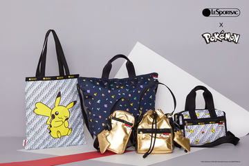 ロンシャン、ポケモンとコラボしたコレクション「Longchamp×Pokémon