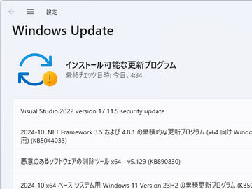 致命的な脆弱性4件、ゼロデイ攻撃も ～Microsoft、2024年11月