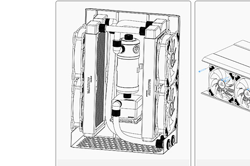 水冷用ラジエーターを外付け化するスタンドケースが登場、360mm用と