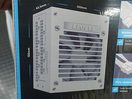 12VHPWRケーブル付属の850W SFX電源がLian Liから、カラーは2色