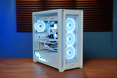 Core i9-13900K×CORSAIRパーツで組む真っ白なゲーミングPC、こだわりの