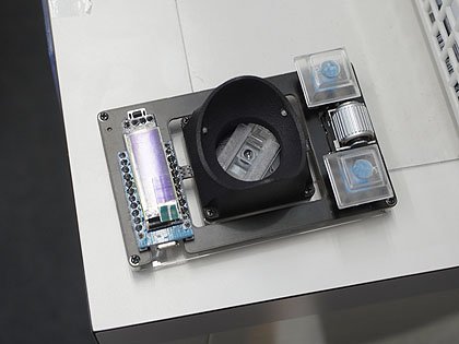 自作トラックボール検証基板「meishi Trackball Module」 - AKIBA PC