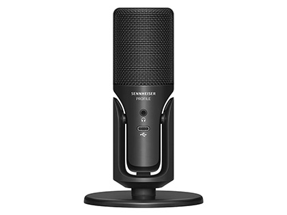 ゼンハイザーの「Profile USB マイクロホン」が発売、設置方法の違いで