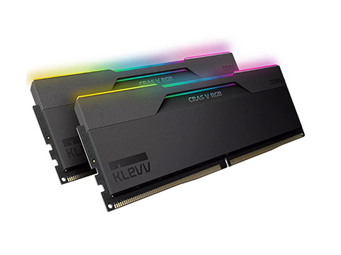 KLEVVブランドのDDR5メモリが複数入荷、ARGB LED搭載モデルなど