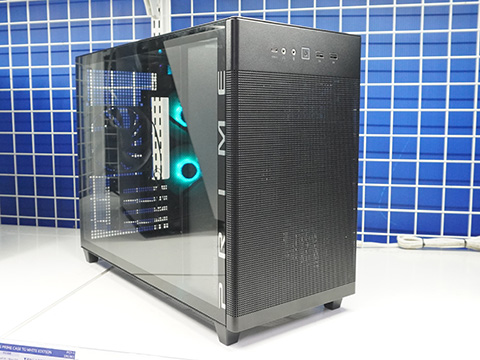 ASUSのmicroATXケース「Prime AP201」にガラスパネル搭載モデル、色