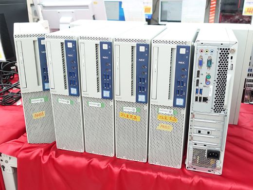 第7世代Core搭載のNEC製スリムタワーPCが7,000円！梱包無しならさらに