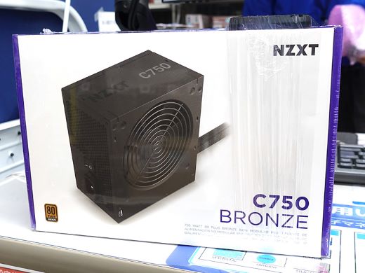 NZXTの80PLUS BRONZE電源750Wが店頭入荷、価格は7,480円 - AKIBA PC