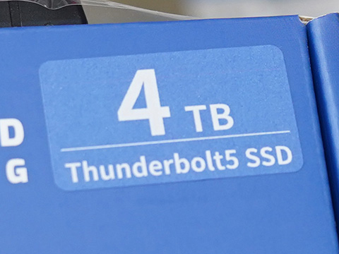 Thunderbolt 5対応の外付けSSD「OWC Envoy Ultra」が入荷、4TBモデルは