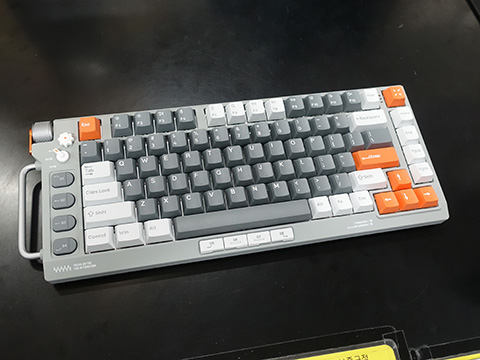 ラピットトリガー対応のゲーミングキーボード「Field75 HE」「Halo65