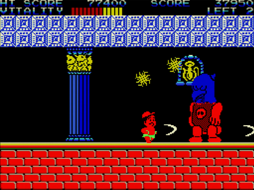 高橋名人がMSXにもやってきた！BEE CARD版『高橋名人の冒険島