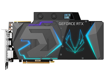 本格水冷向けの「ZOTAC GAMING GeForce RTX 2080 Ti ArcticStorm」が