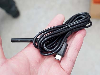 Surface Proの充電ができるUSB Type-Cケーブルが入荷、DCケーブル用も