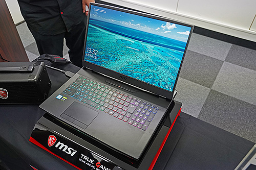 その性能、最上位デスクトップ級！実売60万円のモンスターノート「MSI