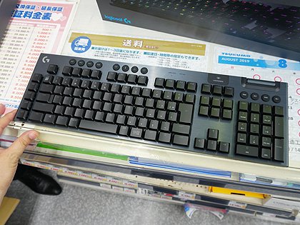 ロジクールの薄型メカニカルキーボード「G913」「G813」が発売、高速な