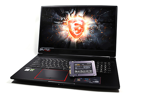ハイエンドゲーミングノートを8TB SSDでさらにハイエンドに強化して
