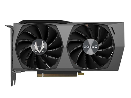 カード長224mmの「ZOTAC GAMING GeForce RTX 3060 Twin Edge OC