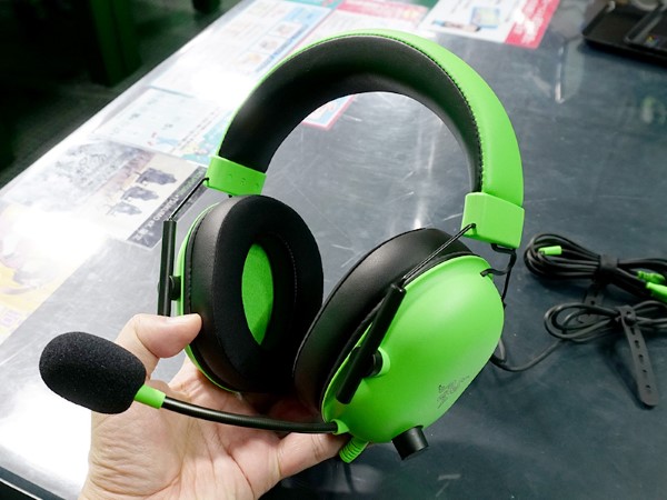 7.1chサラウンド対応ヘッドセット「BlackShark V2 X」に“Razerグリーン