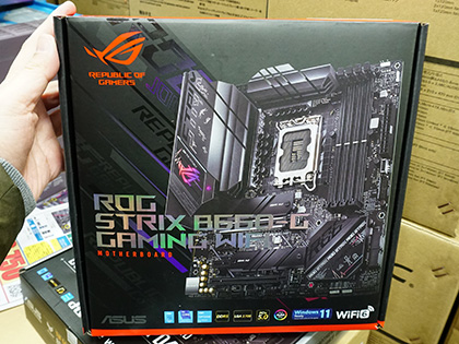 ASUSのAlder Lakeマザーが4製品、「ROG STRIX B660-G GAMING WIFI