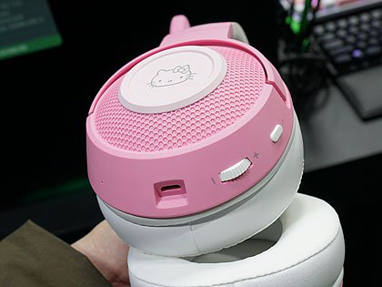 Razer×サンリオコラボのヘッドセット「Kraken BT Kitty」が近日発売