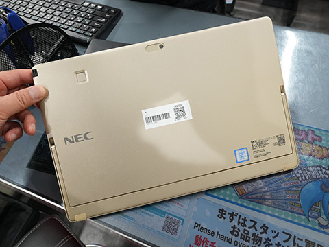 NECの12.5型Windowsタブレットが9,980円！Core i5-7Y54や8GBメモリ搭載