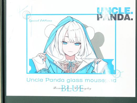 Uncle Pandaのガラスマウスパッド「Blue SP」 - AKIBA PC Hotline!