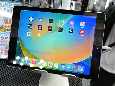 iPad 2018 Wi-Fiモデルが12,800円！ストレージ容量128GBの中古品が