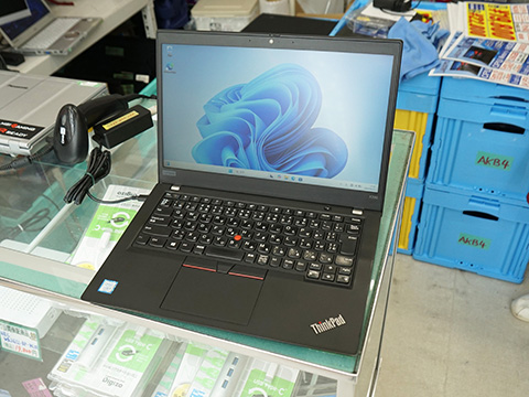 Core i5-8265U+Windows 11 Pro搭載の「ThinkPad X390」が19,800円