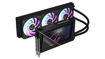 GIGABYTEの簡易水冷クーラー「AORUS WATERFORCE II 360」が登場、計3