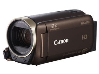 キヤノン、ズームでも被写体を見失わないファミリー向けビデオカメラ