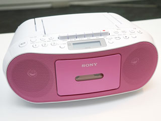 ソニー、FM補完放送対応のCDラジカセ。メモリーカード録音モデルも