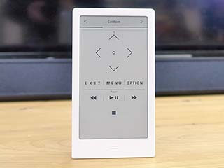 ミニレビュー】ソニーの新感覚学習リモコン「HUIS REMOTE」の心地よさ