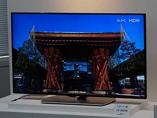 シャープ、HDR対応+クラウド連携の新「4K AQUOS」 - AV Watch