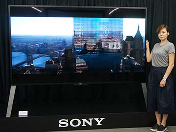 4K HDR時代のソニー最高画質テレビ「BRAVIA Z9D」。BMDでリアルを再現